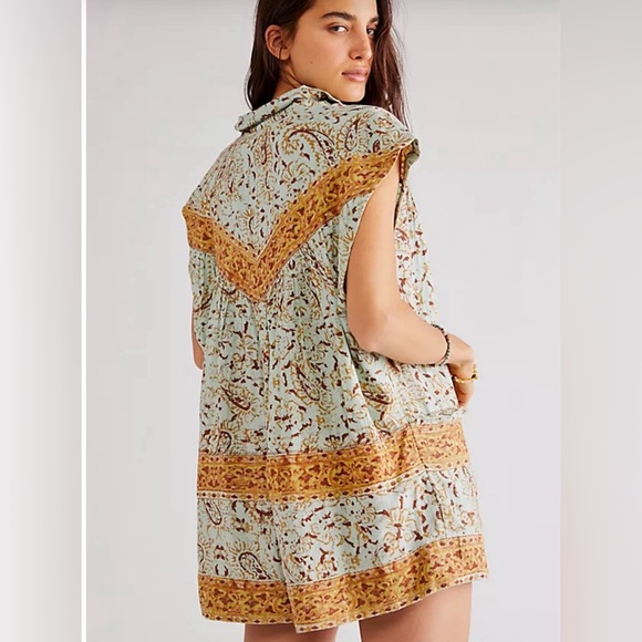 Free People Telly Romper - Picture 4 of 8